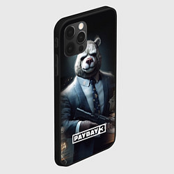Чехол для iPhone 12 Pro Payday3 bear, цвет: 3D-черный — фото 2