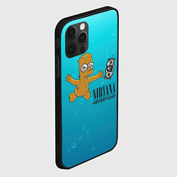 Чехол для iPhone 12 Pro Nirvana - Simpson, цвет: 3D-черный — фото 2