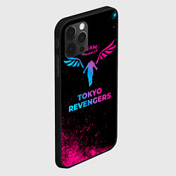 Чехол для iPhone 12 Pro Tokyo Revengers - neon gradient, цвет: 3D-черный — фото 2