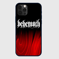 Чехол iPhone 12 Pro Behemoth red plasma