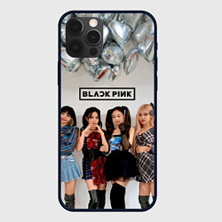 Чехол для iPhone 12 Pro Blackpink girls, цвет: 3D-черный