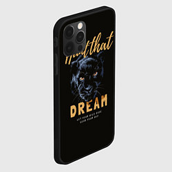 Чехол для iPhone 12 Pro Let your wild side lead your way, цвет: 3D-черный — фото 2