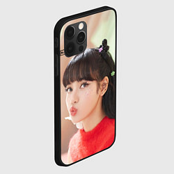 Чехол для iPhone 12 Pro Blackpink Lisa, цвет: 3D-черный — фото 2