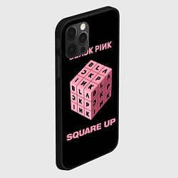 Чехол для iPhone 12 Pro Blackpink Square up, цвет: 3D-черный — фото 2