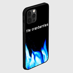 Чехол для iPhone 12 Pro The Cranberries blue fire, цвет: 3D-черный — фото 2