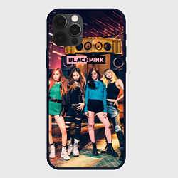 Чехол для iPhone 12 Pro Blackpink girls poster, цвет: 3D-черный