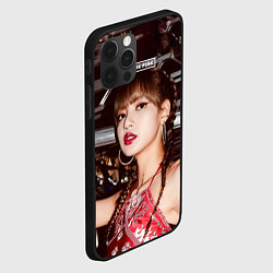 Чехол для iPhone 12 Pro Lisa Blackpink, цвет: 3D-черный — фото 2