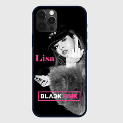 Чехол iPhone 12 Pro Blackpink Lisa fuck