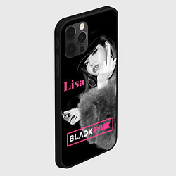 Чехол для iPhone 12 Pro Blackpink Lisa fuck, цвет: 3D-черный — фото 2