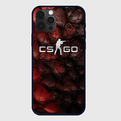 Чехол iPhone 12 Pro CS GO dark texture