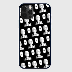 Чехол для iPhone 12 Pro Saitama - ok pattern, цвет: 3D-черный