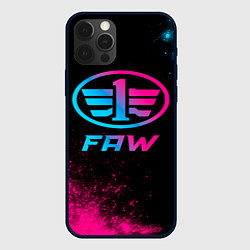 Чехол iPhone 12 Pro FAW - neon gradient