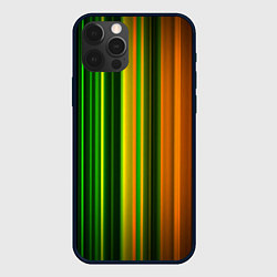 Чехол для iPhone 12 Pro Звуковой спектр, цвет: 3D-черный
