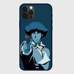 Чехол iPhone 12 Pro Spike Spiegel blue