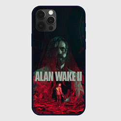 Чехол iPhone 12 Pro Алан Уэйк и Сага Андерсон