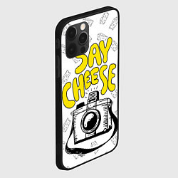 Чехол для iPhone 12 Pro Say cheese, цвет: 3D-черный — фото 2