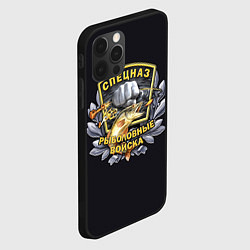 Чехол для iPhone 12 Pro Рыболовные Войска - Спецназ, цвет: 3D-черный — фото 2