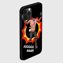 Чехол для iPhone 12 Pro Serious Sam - kamikaze, цвет: 3D-черный — фото 2