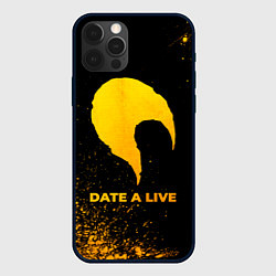 Чехол iPhone 12 Pro Date A Live - gold gradient