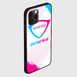 Чехол для iPhone 12 Pro Genesis neon gradient style, цвет: 3D-черный — фото 2