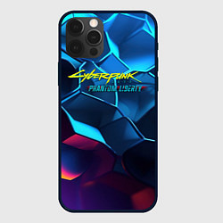 Чехол iPhone 12 Pro Cyberpunk 2077 neon style