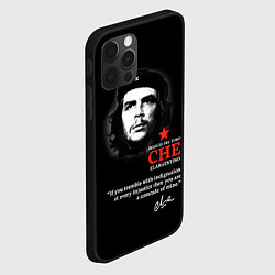 Чехол для iPhone 12 Pro Che Guevara автограф, цвет: 3D-черный — фото 2