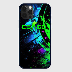 Чехол iPhone 12 Pro CS GO green black style