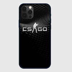 Чехол iPhone 12 Pro CS GO black chrome