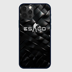 Чехол iPhone 12 Pro CS GO black chrome