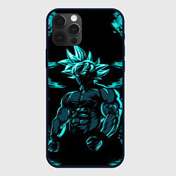 Чехол для iPhone 12 Pro Goku - Dragon ball, цвет: 3D-черный