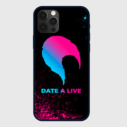 Чехол iPhone 12 Pro Date A Live - neon gradient