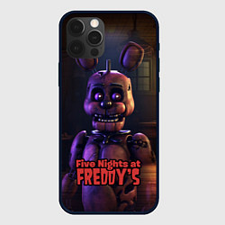 Чехол для iPhone 12 Pro Five Nights at Freddys Bonnie, цвет: 3D-черный