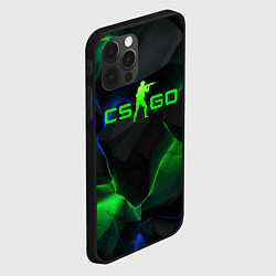 Чехол для iPhone 12 Pro CS GO dark green, цвет: 3D-черный — фото 2