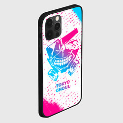 Чехол для iPhone 12 Pro Tokyo Ghoul neon gradient style, цвет: 3D-черный — фото 2