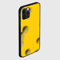 Чехол для iPhone 12 Pro Сырная плоскость, цвет: 3D-черный — фото 2