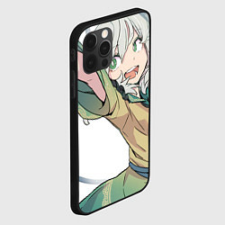 Чехол для iPhone 12 Pro Touhou Project Радостная Койши Комейдзи, цвет: 3D-черный — фото 2