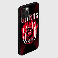 Чехол для iPhone 12 Pro ФК Амкал ультрас, цвет: 3D-черный — фото 2
