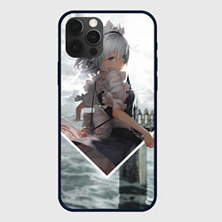 Чехол для iPhone 12 Pro Touhou Project Sakuya Izayoi, цвет: 3D-черный