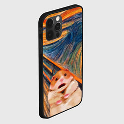 Чехол для iPhone 12 Pro Крик хомяка, цвет: 3D-черный — фото 2