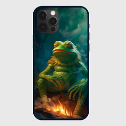 Чехол iPhone 12 Pro Пепе у костра