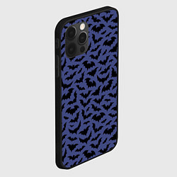 Чехол для iPhone 12 Pro Хэллоуин узор, цвет: 3D-черный — фото 2