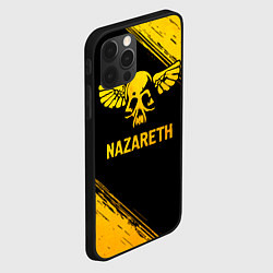 Чехол для iPhone 12 Pro Nazareth - gold gradient, цвет: 3D-черный — фото 2