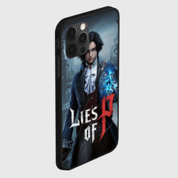 Чехол для iPhone 12 Pro Pinocchio lies of p, цвет: 3D-черный — фото 2