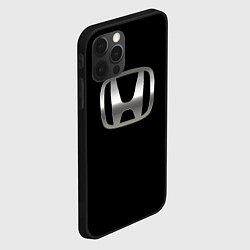 Чехол для iPhone 12 Pro Honda sport auto, цвет: 3D-черный — фото 2