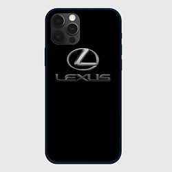 Чехол для iPhone 12 Pro Lexus brend sport, цвет: 3D-черный