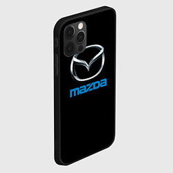 Чехол для iPhone 12 Pro Mazda sportcar, цвет: 3D-черный — фото 2