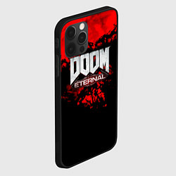 Чехол для iPhone 12 Pro Doom blood game, цвет: 3D-черный — фото 2