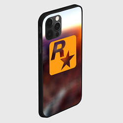 Чехол для iPhone 12 Pro Grand Theft Auto rockstar game, цвет: 3D-черный — фото 2