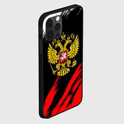 Чехол для iPhone 12 Pro Russia stripes, цвет: 3D-черный — фото 2