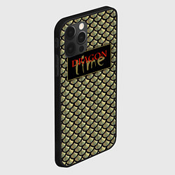 Чехол для iPhone 12 Pro Время дракона 2024, цвет: 3D-черный — фото 2